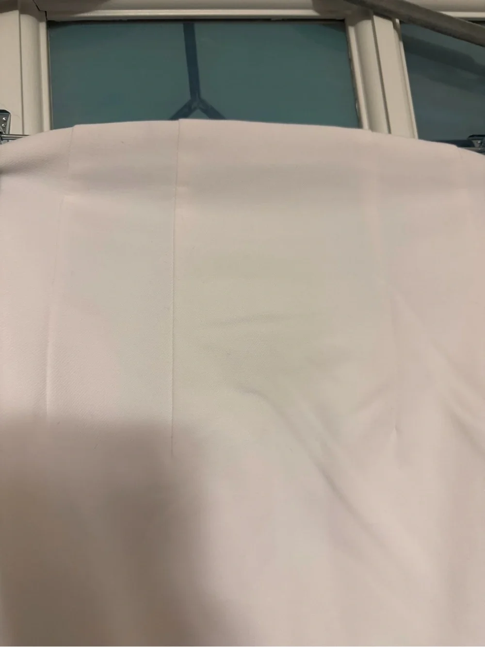 Express White Pencil Midi Skirt with Side Slit Detail - Picture 5 of 10